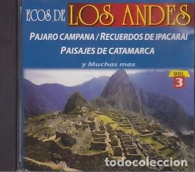 CDs de m&uacute;sica: Ecos de los Andes Vol 3- 0099441755624