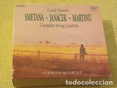 CDs de m&uacute;sica: Czech Masters: Complete String Quartets- 5029365647328
