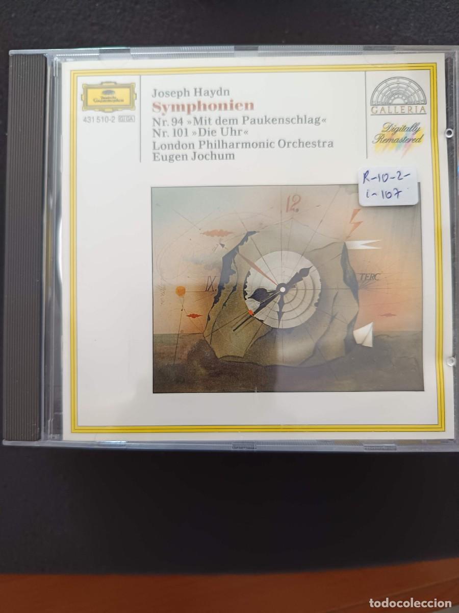 CDs de m&uacute;sica: JOSEPH HAYDN: SYMPHONIEN N&ordm;S 94 & 101. DIR: EUGEN JOCHUM. LONDON PHILHARMONIC ORCHESTRA