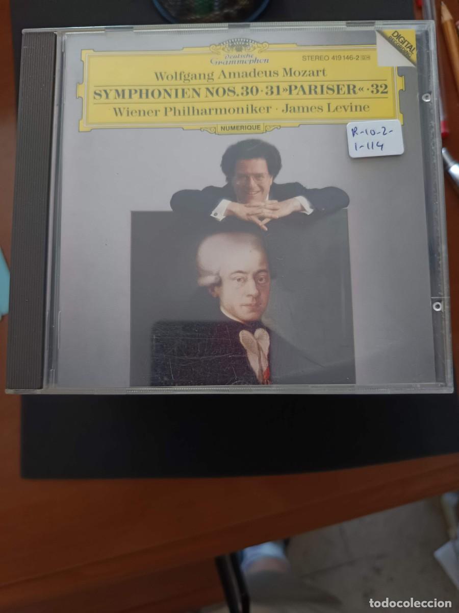 CDs de m&uacute;sica: MOZART: SYMPHONIEN N&ordm;S 30, 31 (&rdquo;PARISER&rdquo;) & 32. DIR: JAMES LEVINE. WIENER PHILHARMONIKER