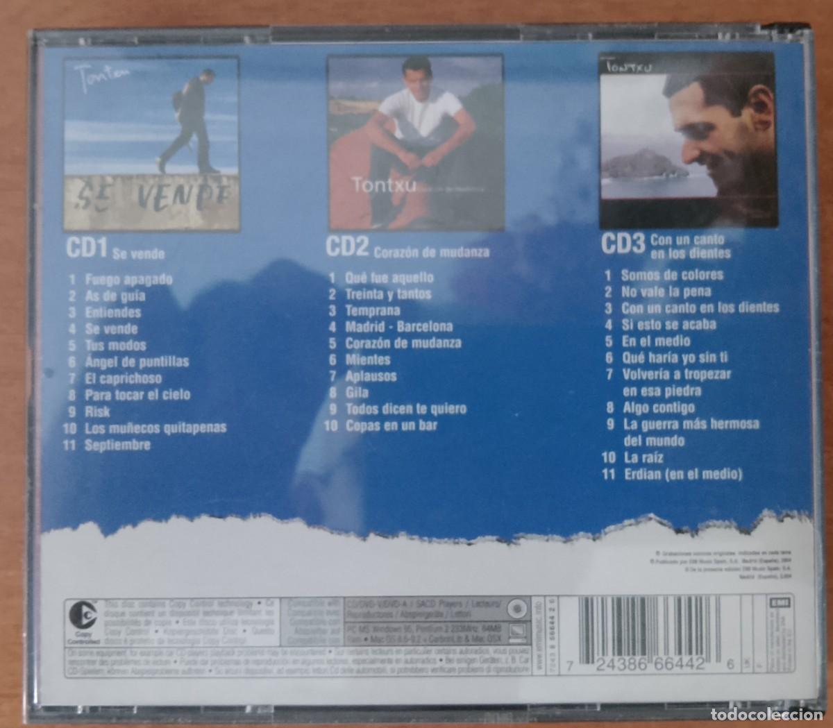 CDs de m&uacute;sica: Tontxu. Fundamentales. 3 CDs. - Foto 2