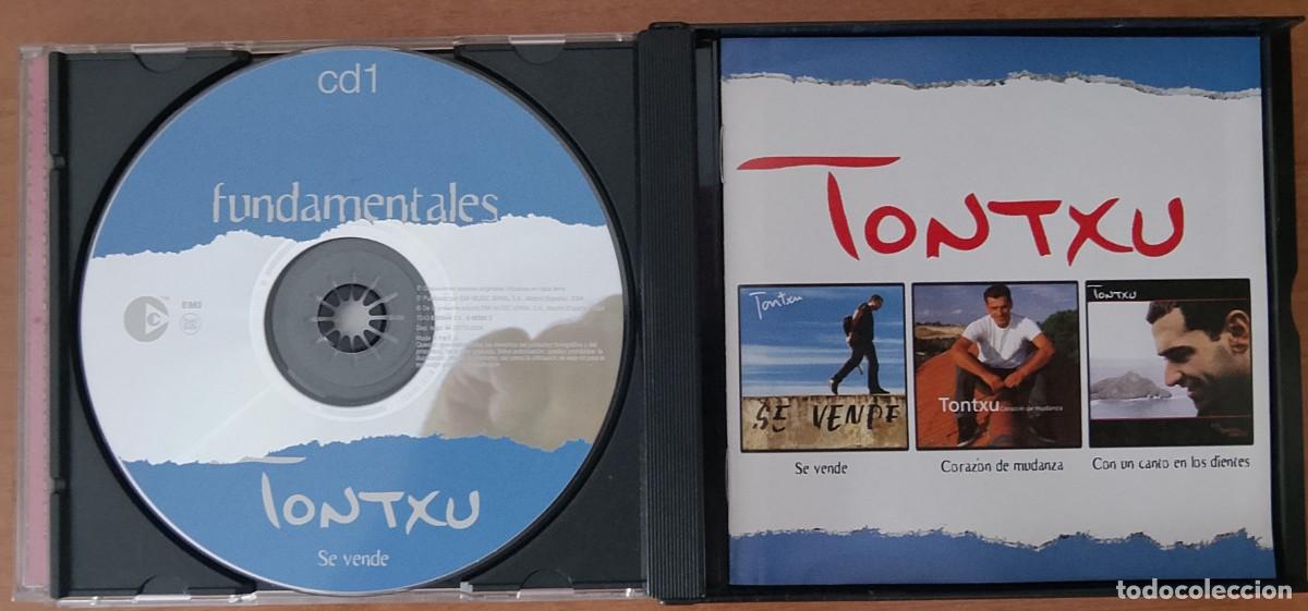 CDs de m&uacute;sica: Tontxu. Fundamentales. 3 CDs. - Foto 3