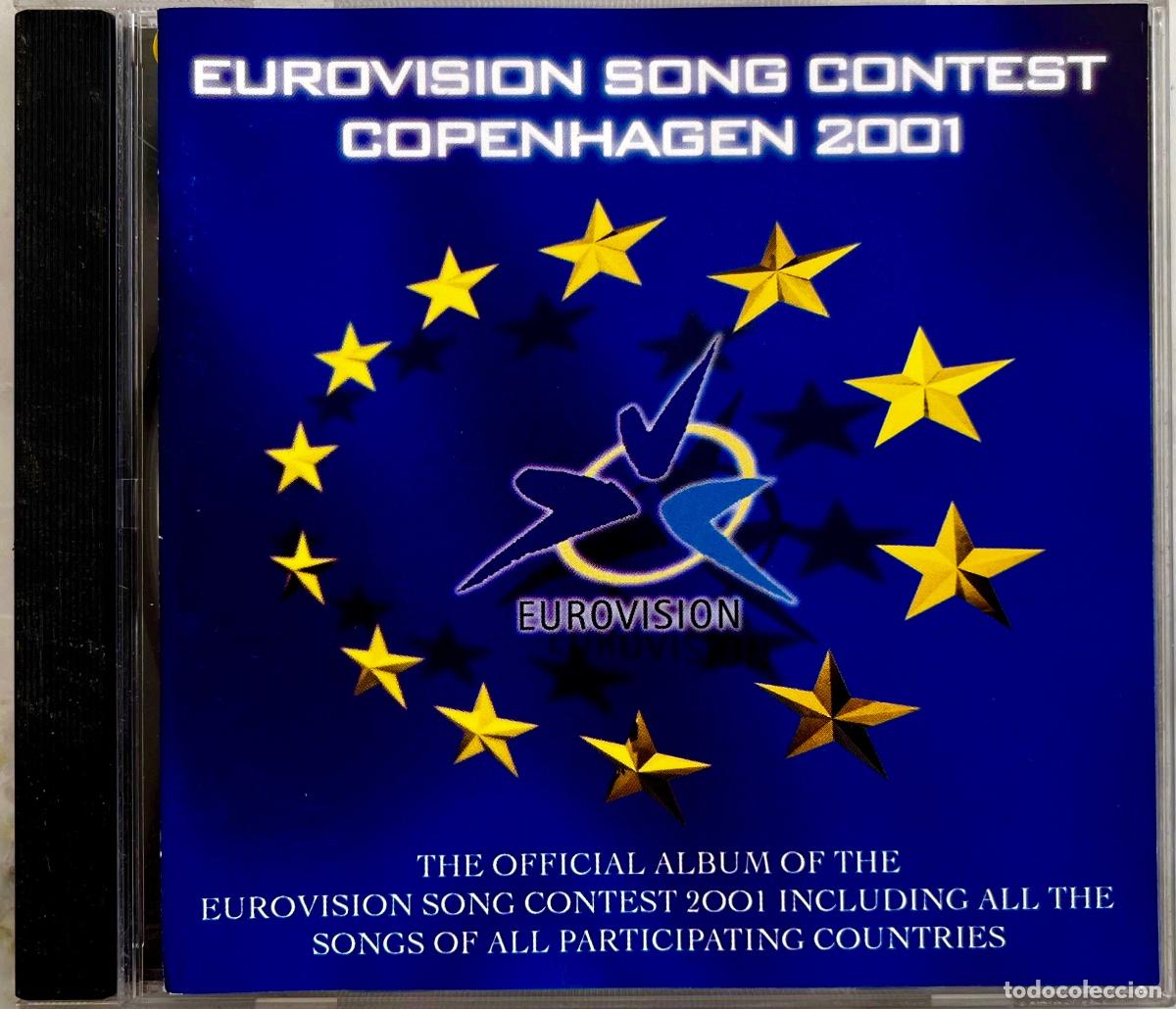 CDs de m&uacute;sica: EUROVISION SONG CONTEST. COPENHAGEN 2001. MICHELLE. D. CIVERA. NINO. TAL SONDAK... CD MADE IN EU