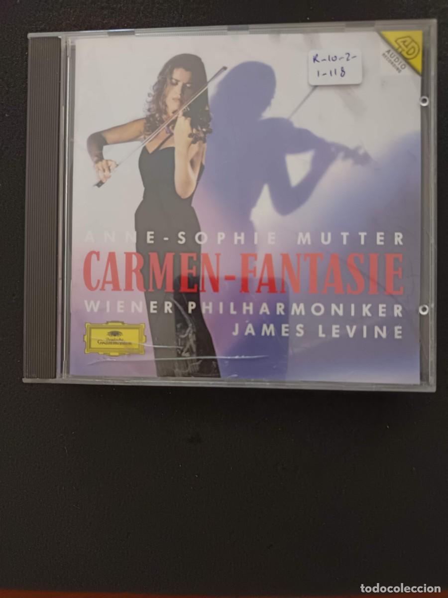 CDs de m&uacute;sica: ANNE-SOPHIE MUTTER: CARMEN-FANTASIE (M&Aacute;S OTRAS OBRAS). DIR: JAMES LEVINE. WIENER PHILHARMONIKER