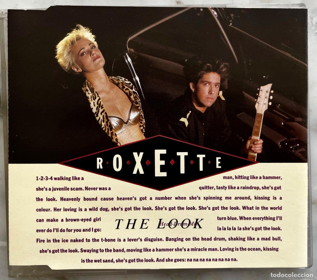 CDs de m&uacute;sica: ROXETTE. THE LOOK. CD SINGLE 4 TEMAS. 1989 FABRICADO EN ALEMANIA