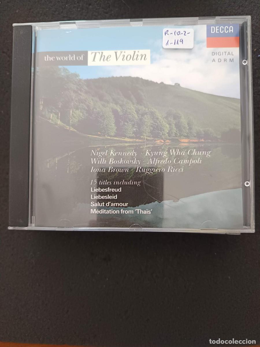 CDs de m&uacute;sica: THE WORLD OF THE VIOLIN: NIGEL KENNEDY / KYUNG WHA CHUNG / WILLI BOSKOVSKY / ALFREDO CAMPOLI / IONA
