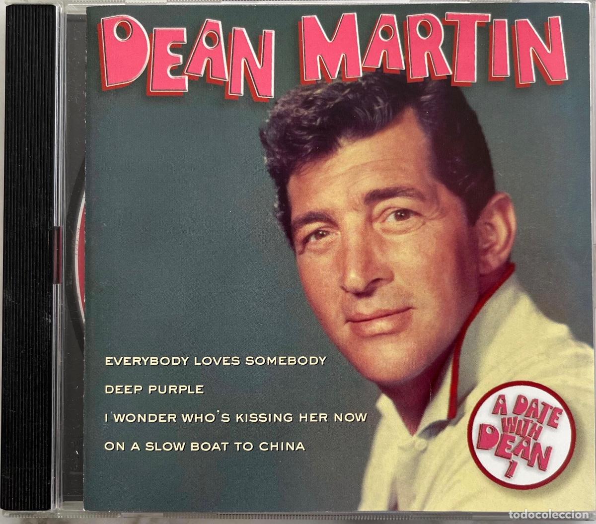 CDs de m&uacute;sica: DEAN MARTIN. A DATE WITH DEAN. EVERYBODY LOVES SOMEBODY. DEEP PURPLE... CD 2001 UK