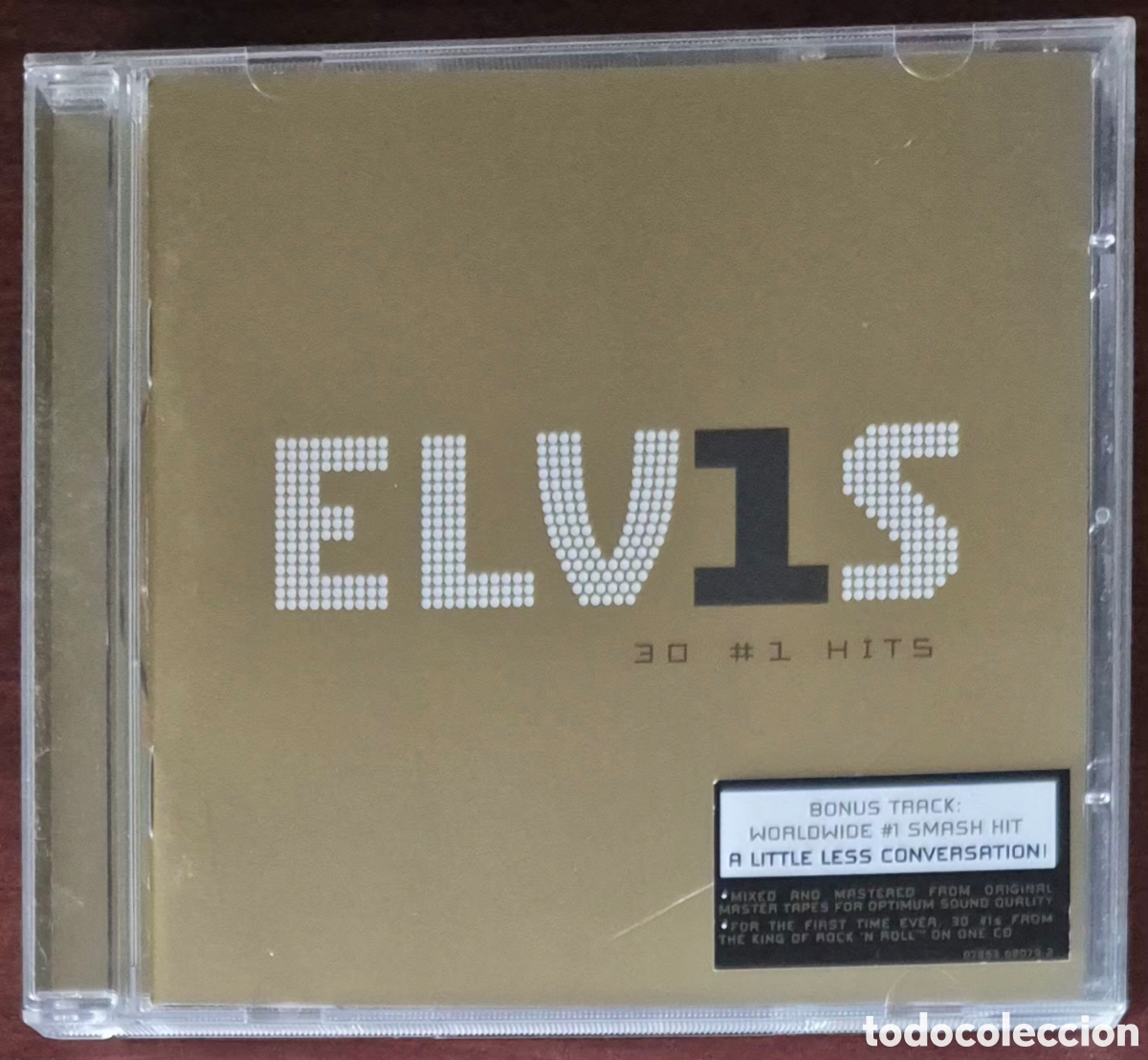 CDs de m&uacute;sica: CD - ELVIS PRESLEY - ELVIS 30 #1 HITS - 2002