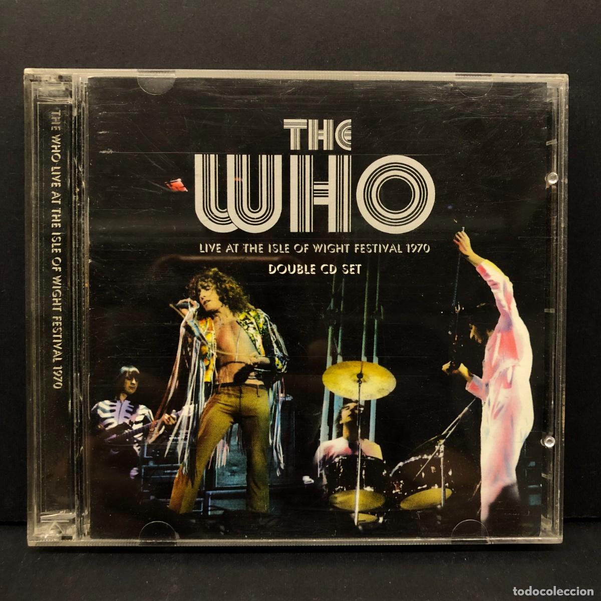 CDs de m&uacute;sica: THE WHO - LIVE AT THE ISLE OF WIGHT FESTIVAL 1970 - DOUBLE CD SET - CD DOBLE - CD - M&Uacute;SICA / 2435