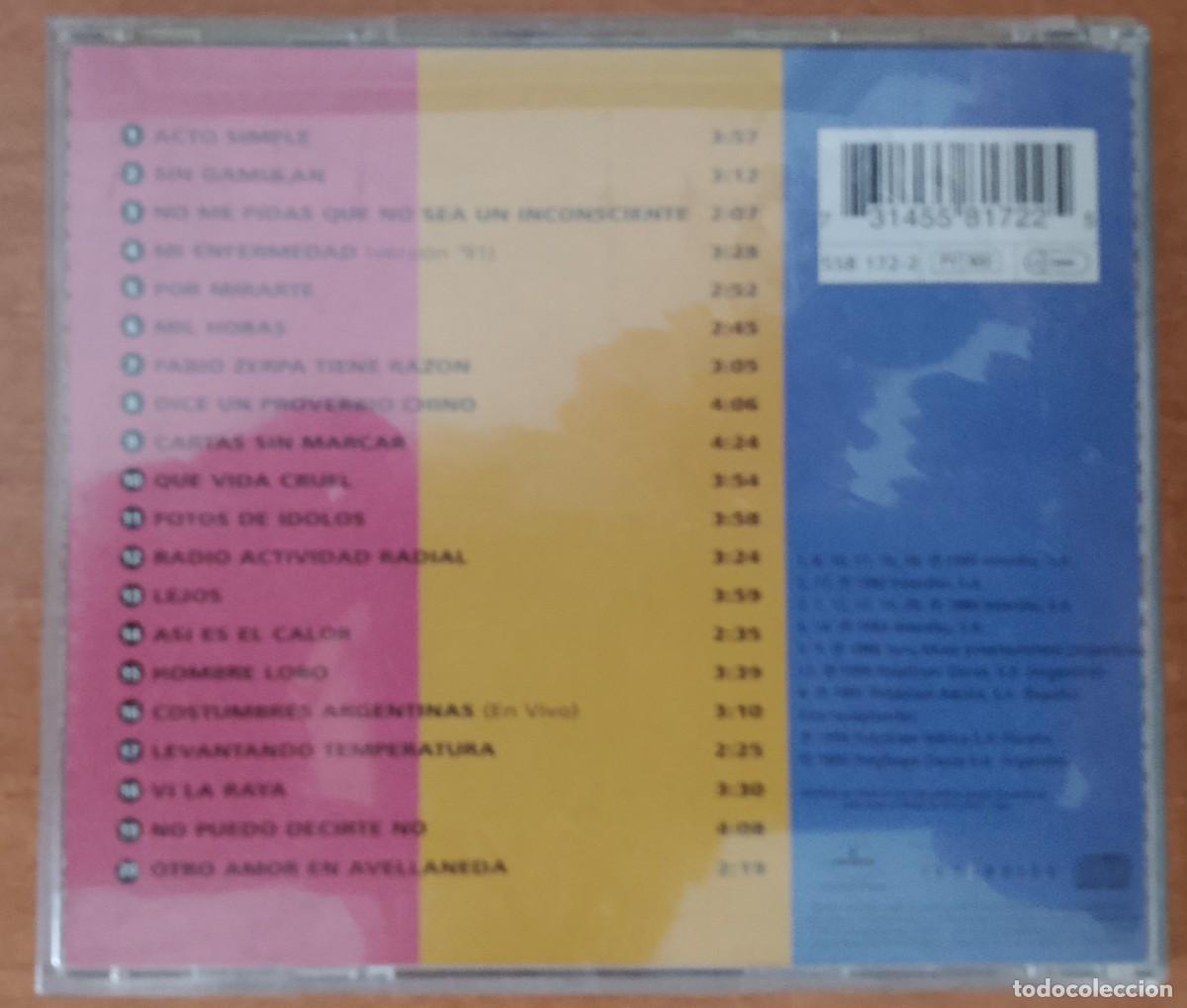 CDs de m&uacute;sica: Andr&eacute;s Calamaro. Completo CD. - Foto 2