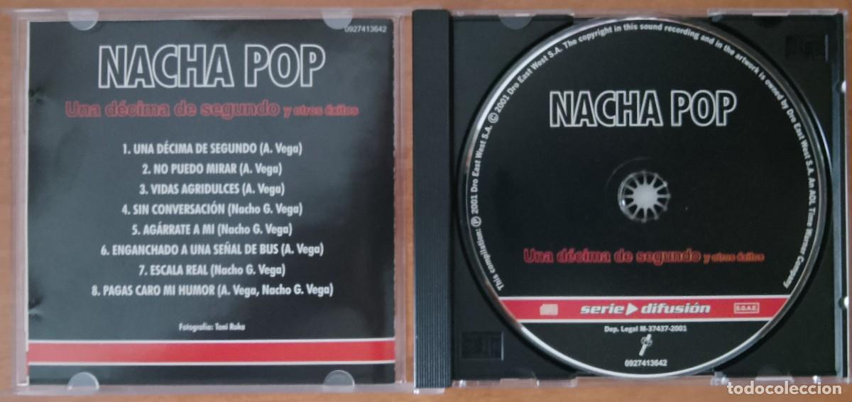 CDs de m&uacute;sica: Nacha Pop. Una d&eacute;cima de segundo y otros &eacute;xitos. CD. - Foto 3