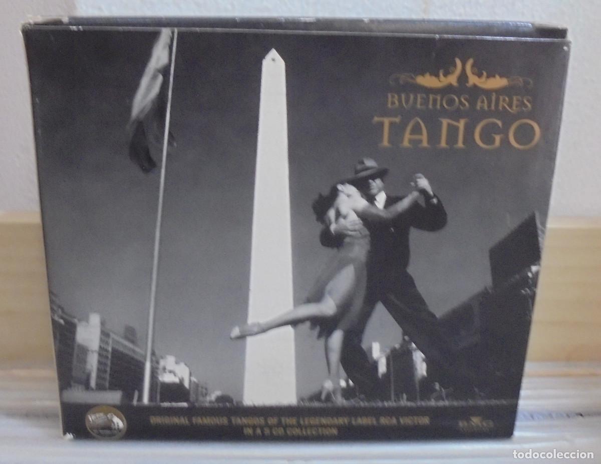 CDs de m&uacute;sica: Buenos Aires, Tango. (RCA), BMG Argentina 2003 - Caja con 5 CD ' s
