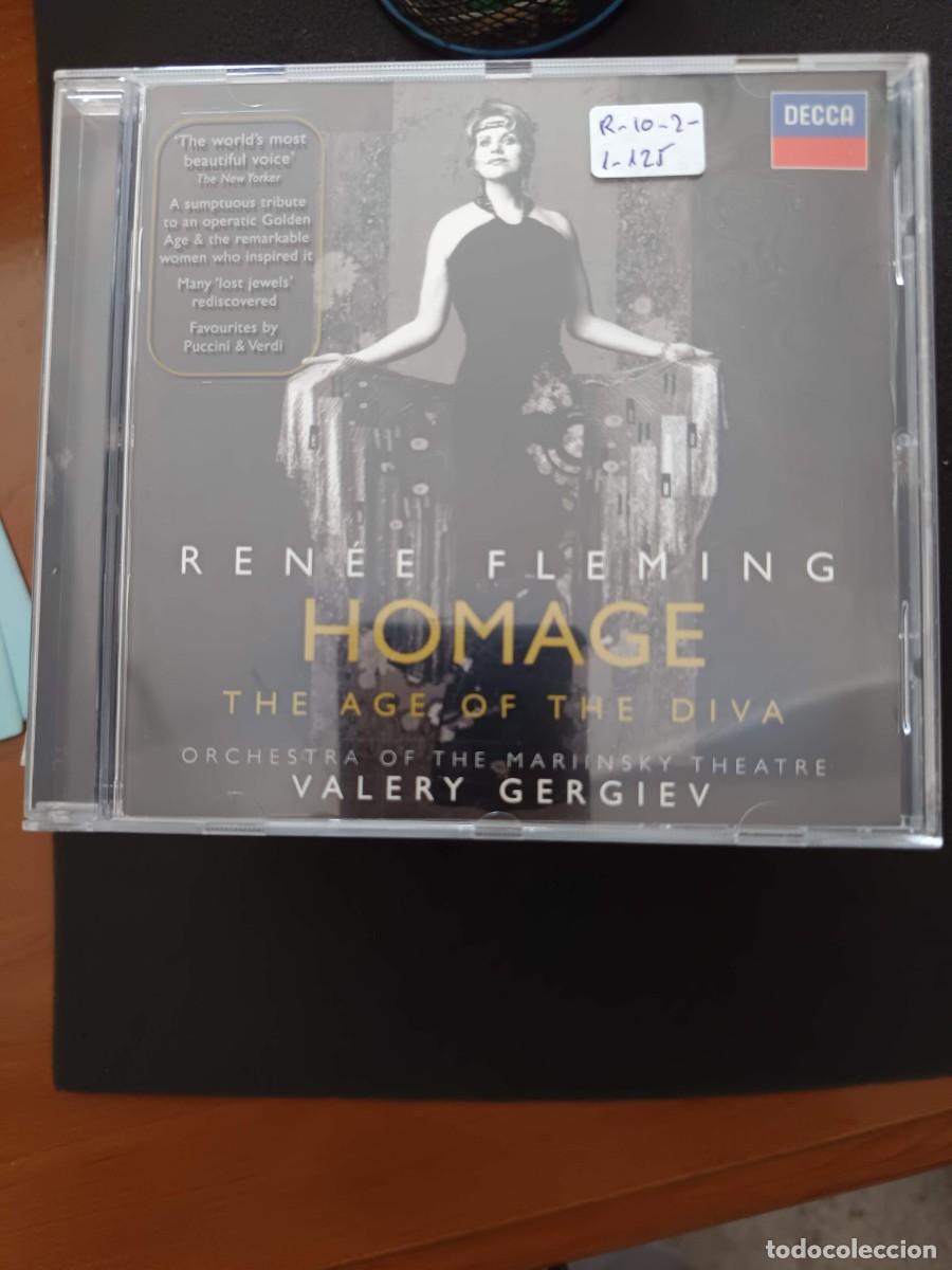 CDs de m&uacute;sica: REN&Eacute;E FLEMING. HOMAGE. THE AGE OF THE DIVA. DIR: VALERY GERGIEV. ORCHESTRA OF THE MARIINSKY THEATRE