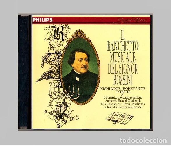 CDs de m&uacute;sica: �T408 - ROSSINI. IL BANCHETTO MUSICALE. HIGHLIGHTS. MUSICA CLASICA. CD.