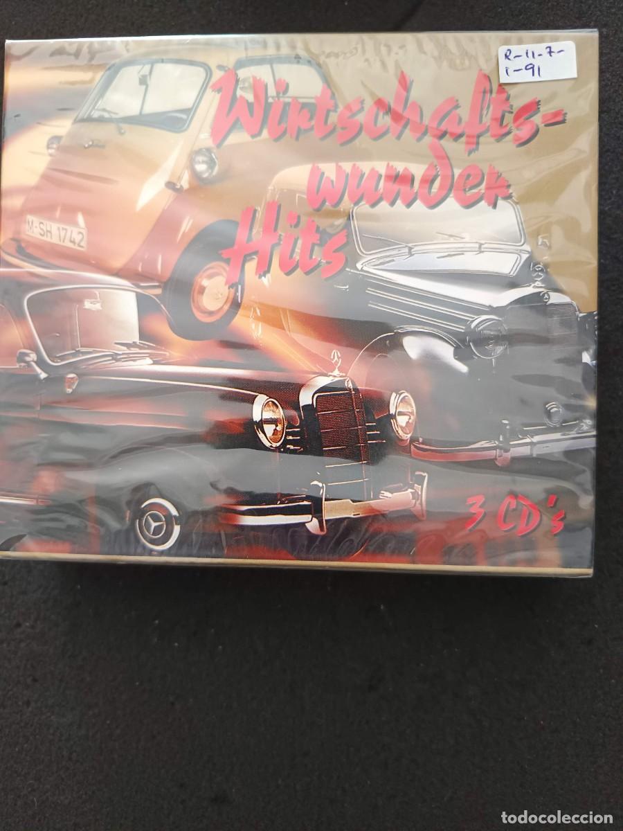 CDs de m&uacute;sica: 3 CD. WIRTSCHAFTSWUNDER HITS (EDICI&Oacute;N ALEMANA)