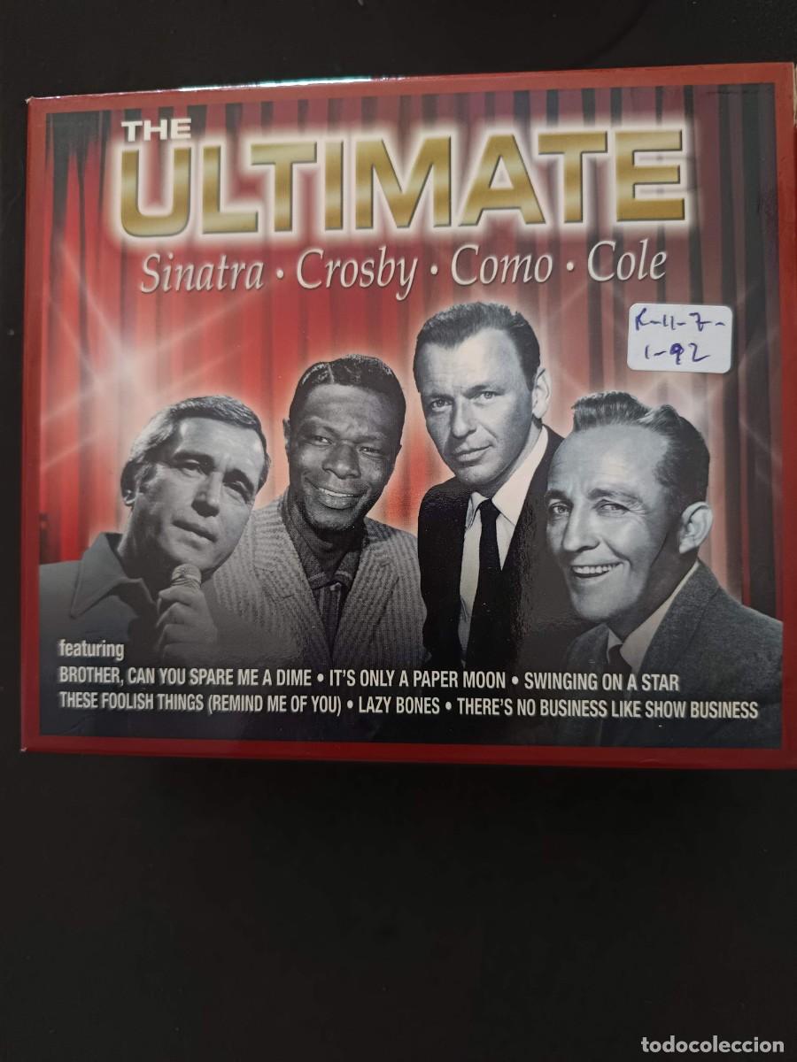 CDs de m&uacute;sica: 2 CD. THE ULTIMATE SINATRA, CROSBY, COMO, COLE