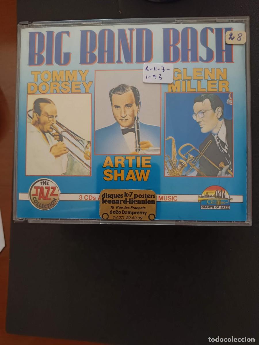 CDs de m&uacute;sica: 3 CD. BIG BAND BASH: TOMMY DORSEY, ARTIE SHAW, GLENN MILLER