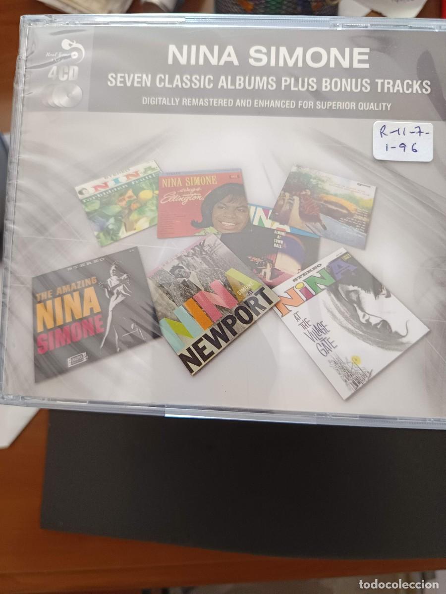 CDs de m&uacute;sica: 4 CD. NINA SIMONE. SEVEN CLASSIC ALBUMS PLUS BONUS TRACKS. REAL GONE JAZZ
