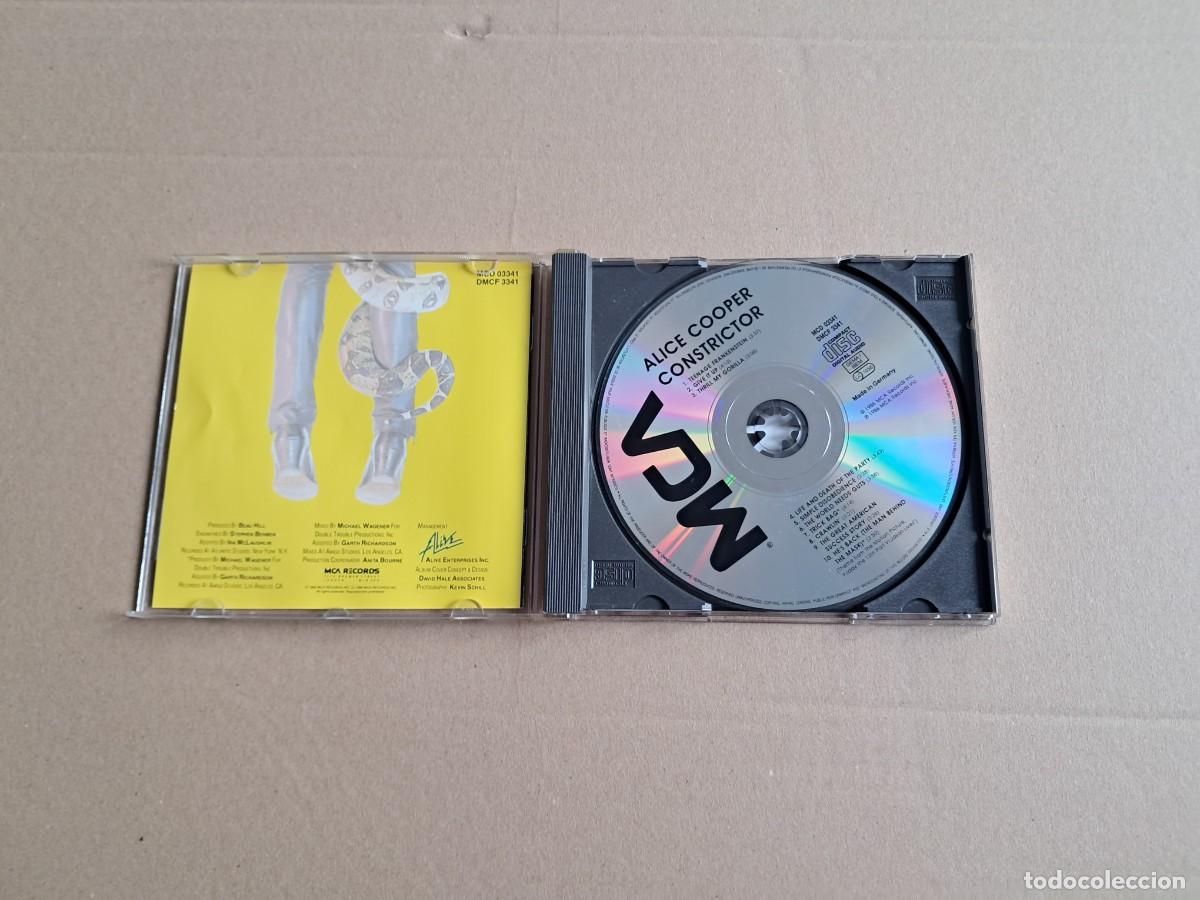 CDs de m&uacute;sica: ALICE COOPER - CONSTRICTOR CD - Foto 2