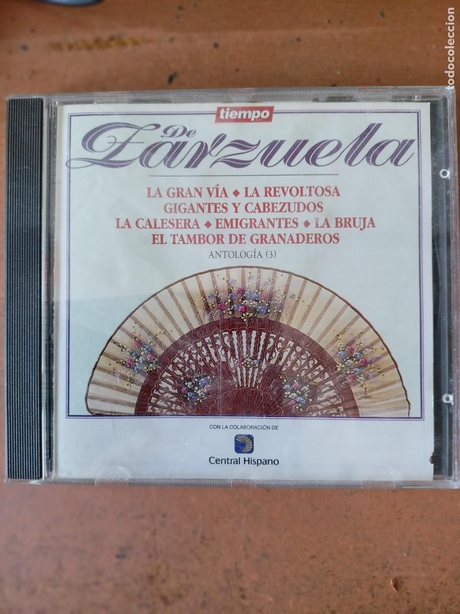CDs de m&uacute;sica: Antolog&iacute;a de Zarzuela (3). Pedro Lavirgen/Francisco Mudarra CD