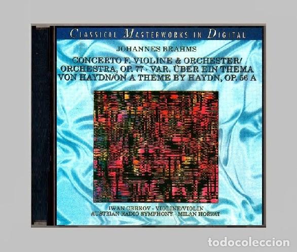 CDs de m&uacute;sica: G430 - [BRAHMS]. CONCERTO F. VIOLINE & ORCHESTER / ORCHESTRA OP 77 UBER EIN THEMA. CD.