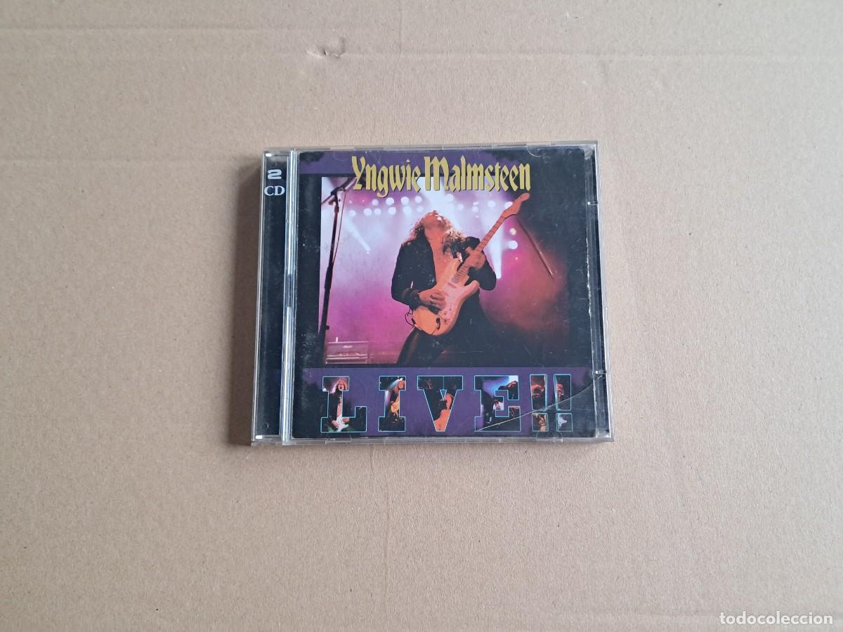 CDs de m&uacute;sica: YNGWIE MALMSTEEN - LIVE !! DOBLE CD