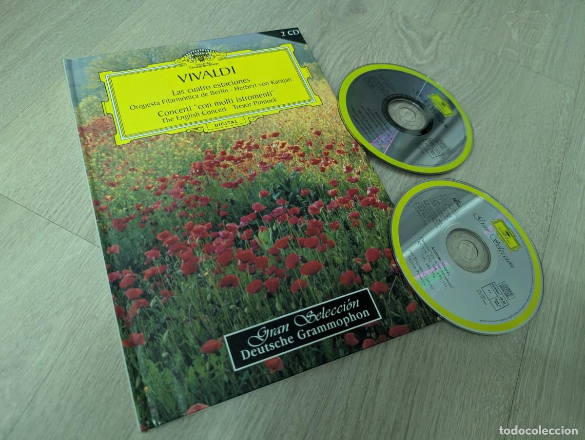CDs de m&uacute;sica: VIVALDI - LAS CUATRO ESTACIONES - ORQUESTA FILARMONICA DE BERLIN .. LIBRO + 2 CD&acute;S - DIGITAL. 2005