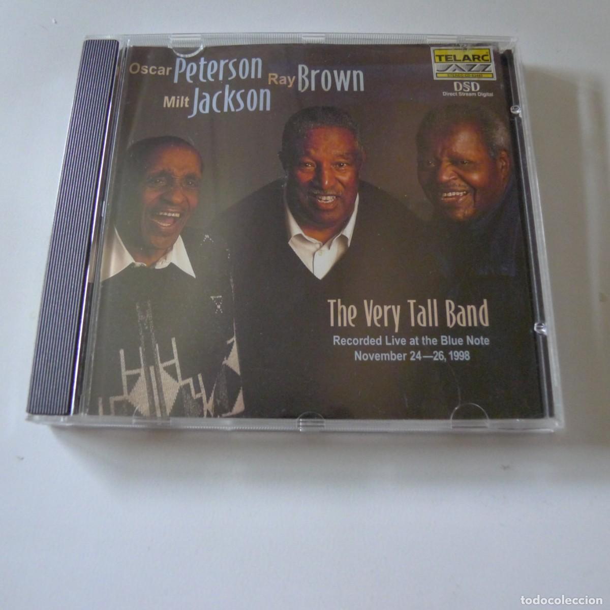 CDs de m&uacute;sica: Oscar Peterson, Ray Brown, Milt Jackson &ndash; The Very Tall Band CD edicion US