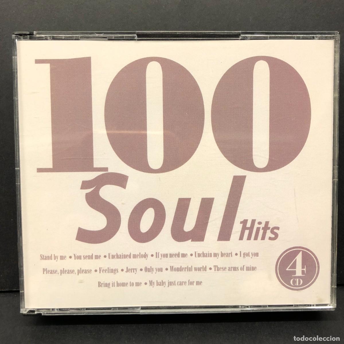 CDs de m&uacute;sica: 100 SOUL HITS - 4 CD'S - 04.020 - CD - M&Uacute;SICA / 2559