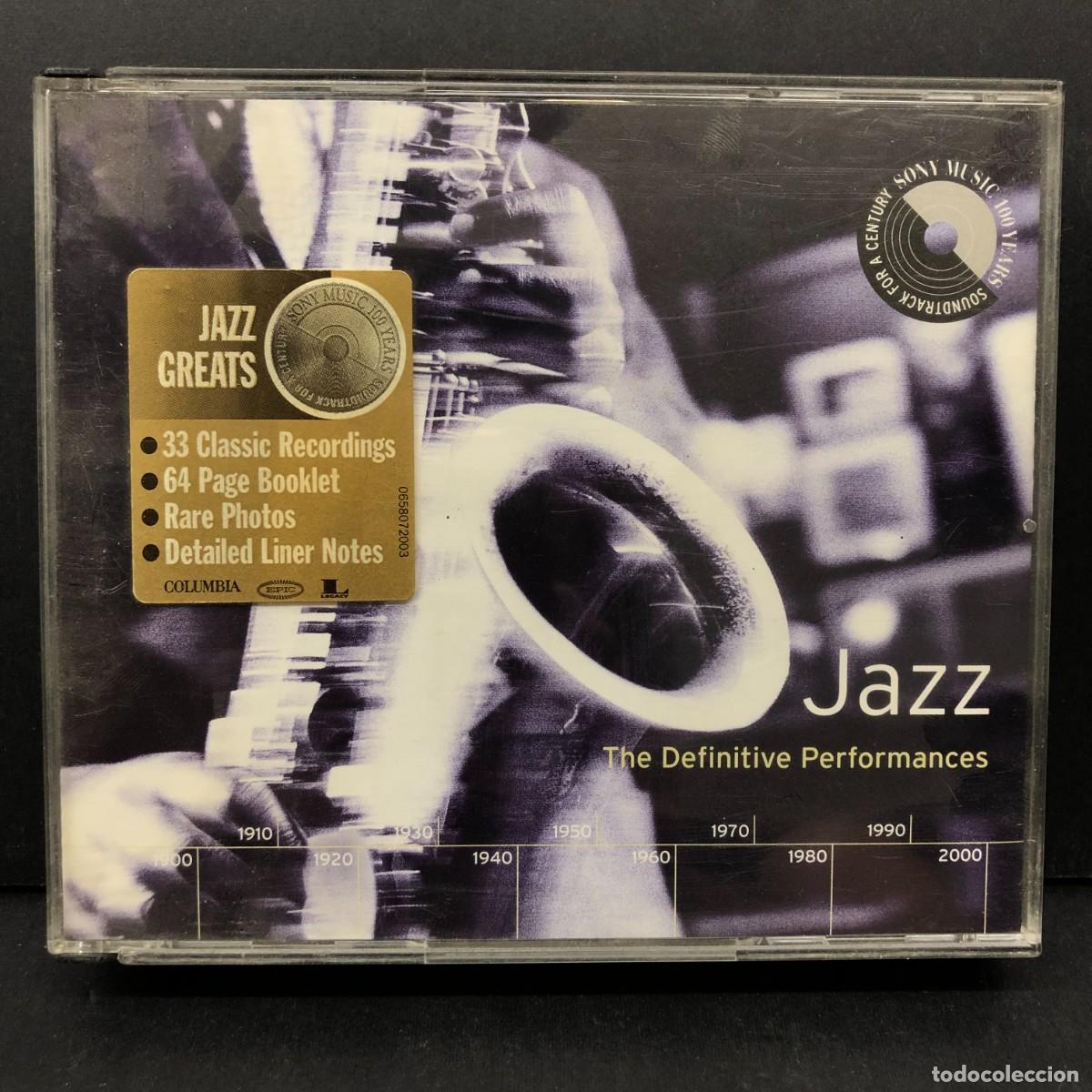 CDs de m&uacute;sica: JAZZ - THE DEFINITIVE PERFORMANCES - COLUMBIA - J2K 65807 - CD - M&Uacute;SICA / 2560