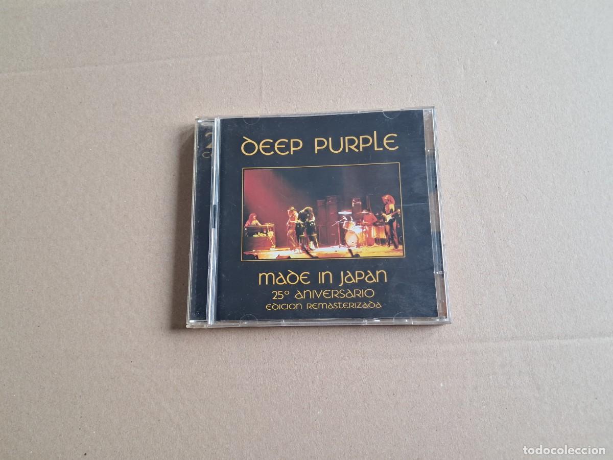 CDs de m&uacute;sica: DEEP PURPLE - MADE IN JAPAN 25&ordm; ANIVERSARIO EDICION REMASTERIZADA DOBLE CD 1998