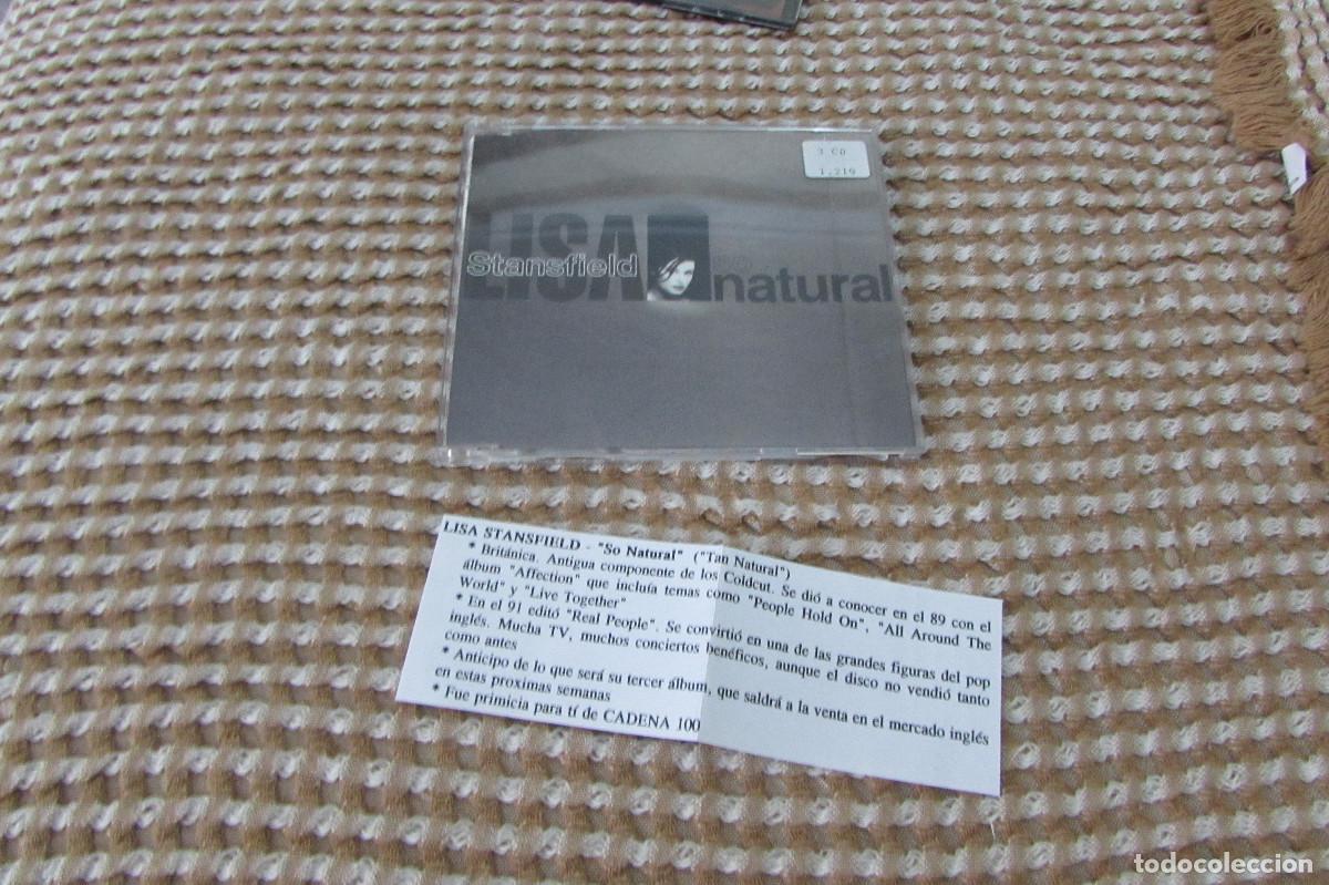 CDs de m&uacute;sica: LISA STANSFIELD - SO NATURAL (3 VERSIONS) CD SINGLE CADENA 100