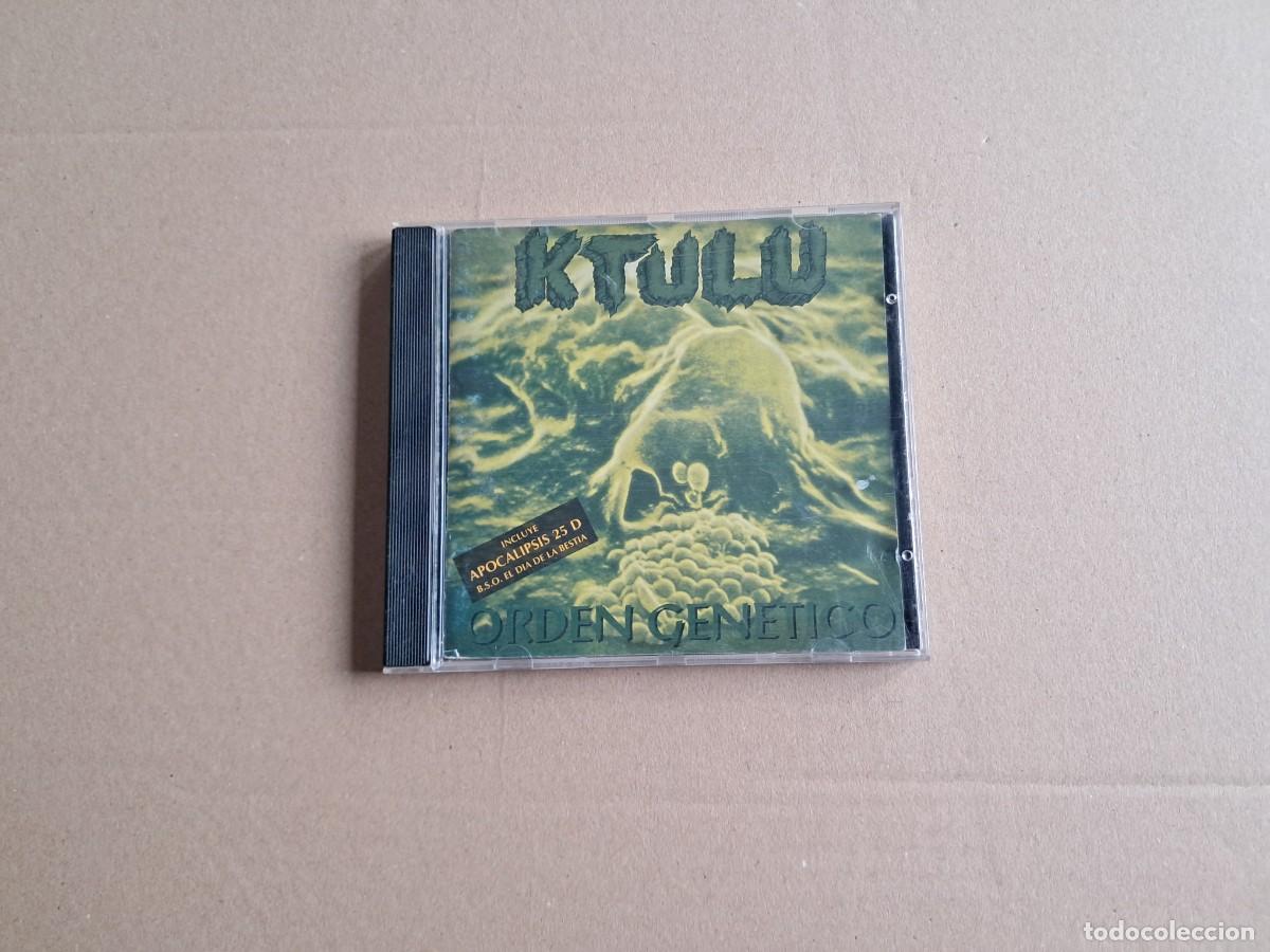 CDs de m&uacute;sica: KTULU - ORDEN GENETICO CD 1996 METAL INDUSTRIAL