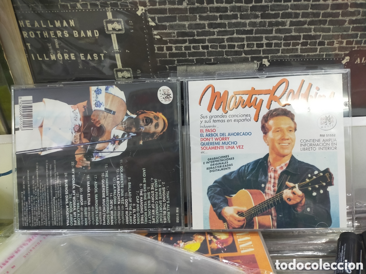 CDs de m&uacute;sica: Marty robbins 1925 - 1982 cd rama lama 2001