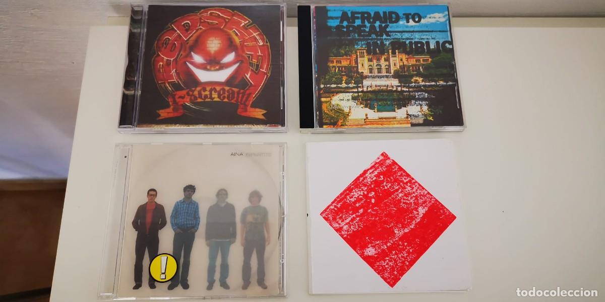 CDs de m&uacute;sica: Lote 4 CDs m&uacute;sica independiente