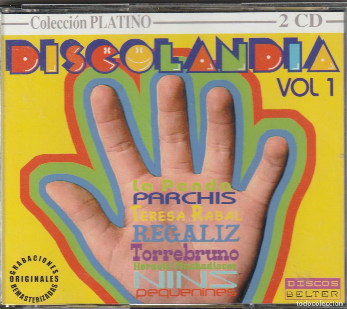 CDs de m&uacute;sica: DISCOLANDIA, VOL. 1 (2 X CD BELTER) PARCHIS &middot; NINS &middot; REGALIZ &middot; TERESA RABAL &middot; LA PANDILLA