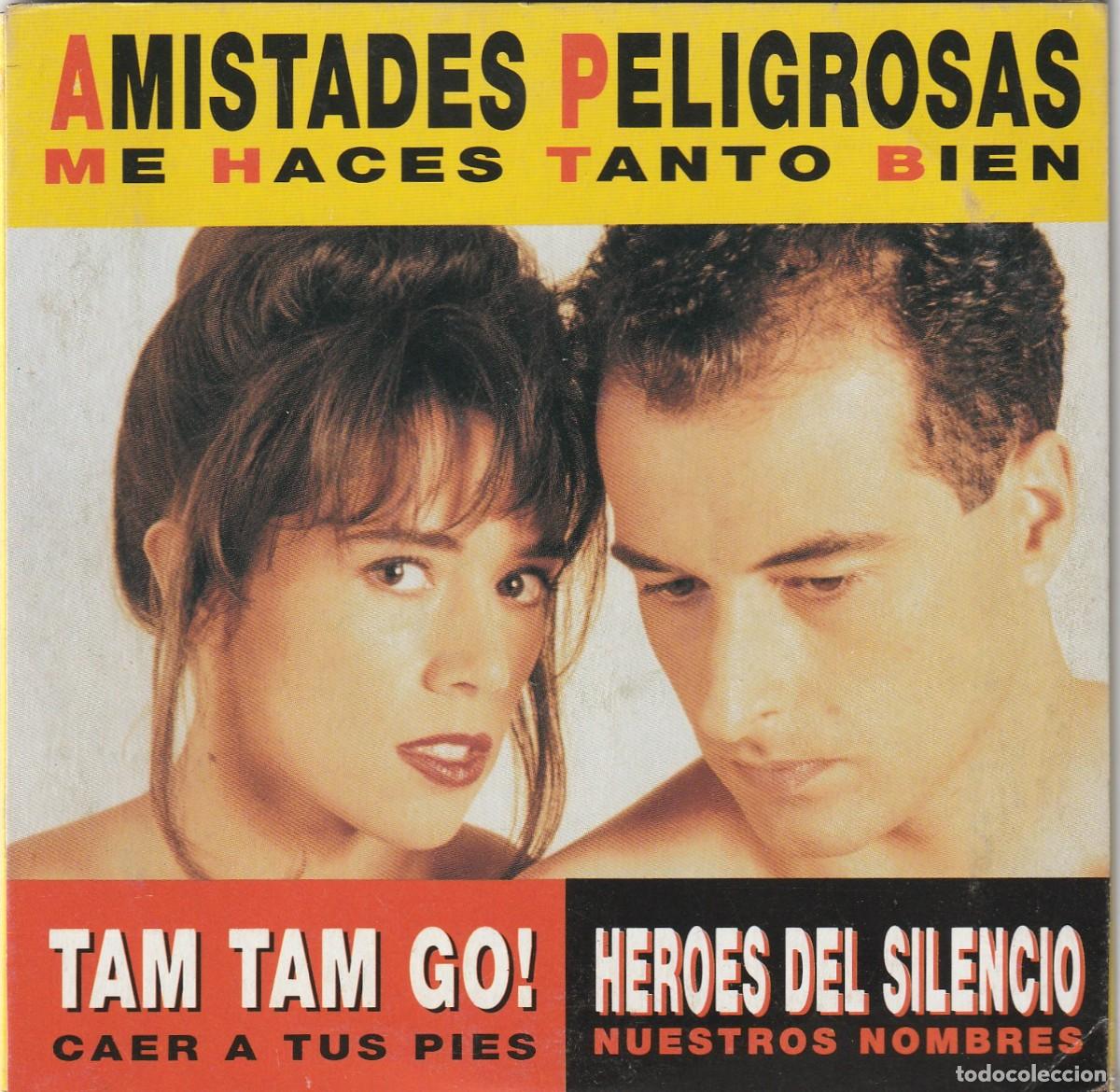 CDs de m&uacute;sica: HEROES DEL SILENCIO &middot; AMISTADES PELIGROSAS &middot; TAM TAM GO! (CD PROMOCIONAL 4 TEMAS EMI 1993)