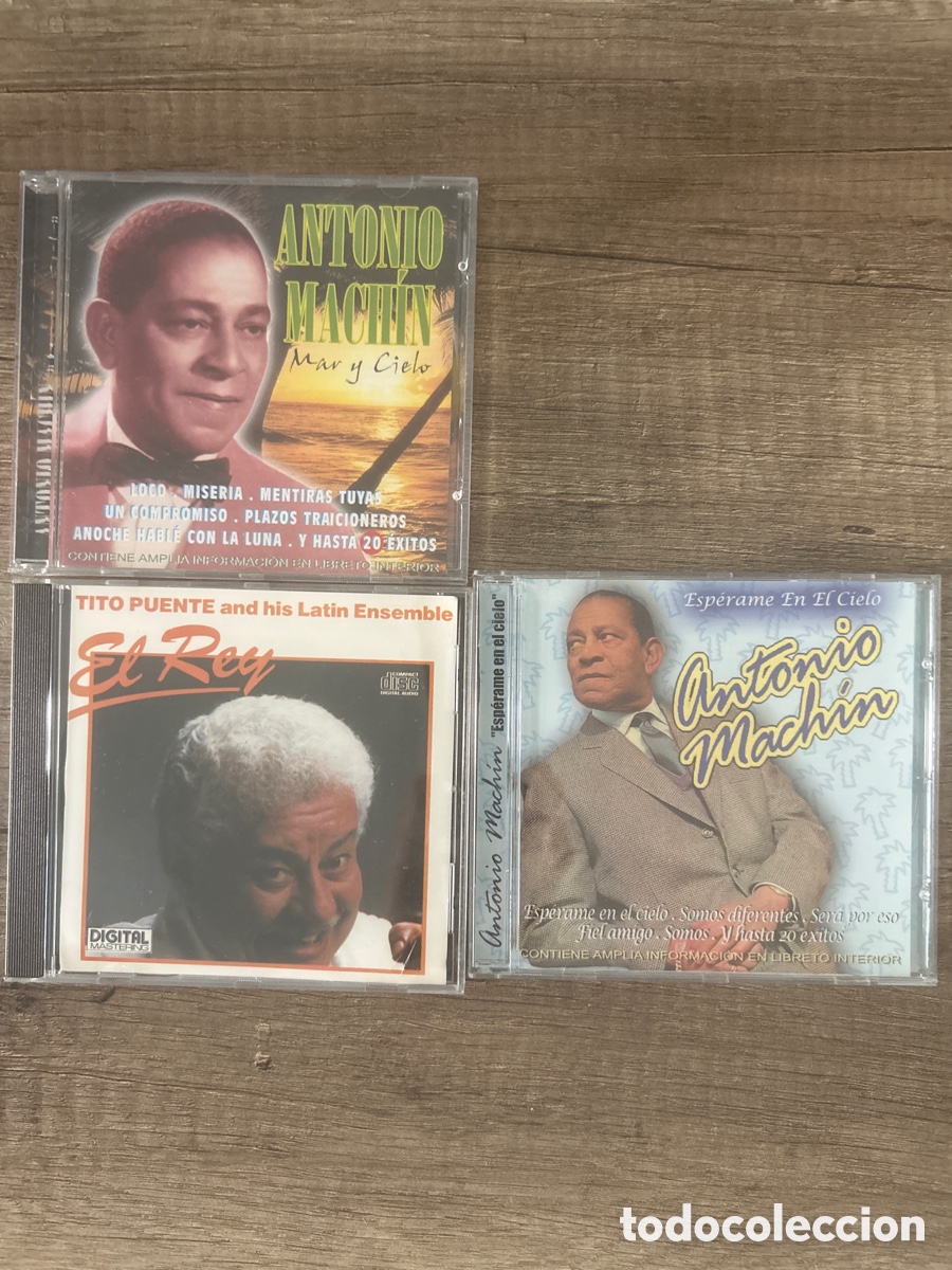 CDs de m&uacute;sica: Antonio Machin Tito puente