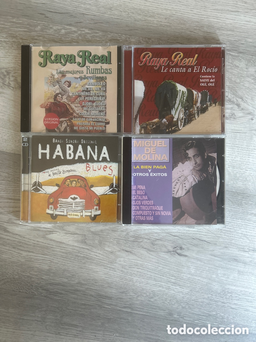 CDs de m&uacute;sica: Habana blues Molina y Raya Real