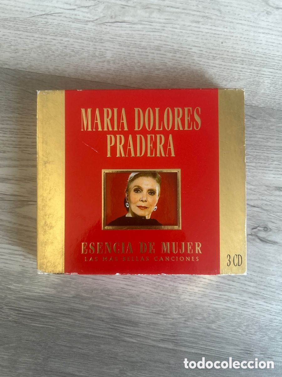 CDs de m&uacute;sica: Mar&iacute;a dolores Pradera Esencia de mujer 3 CD