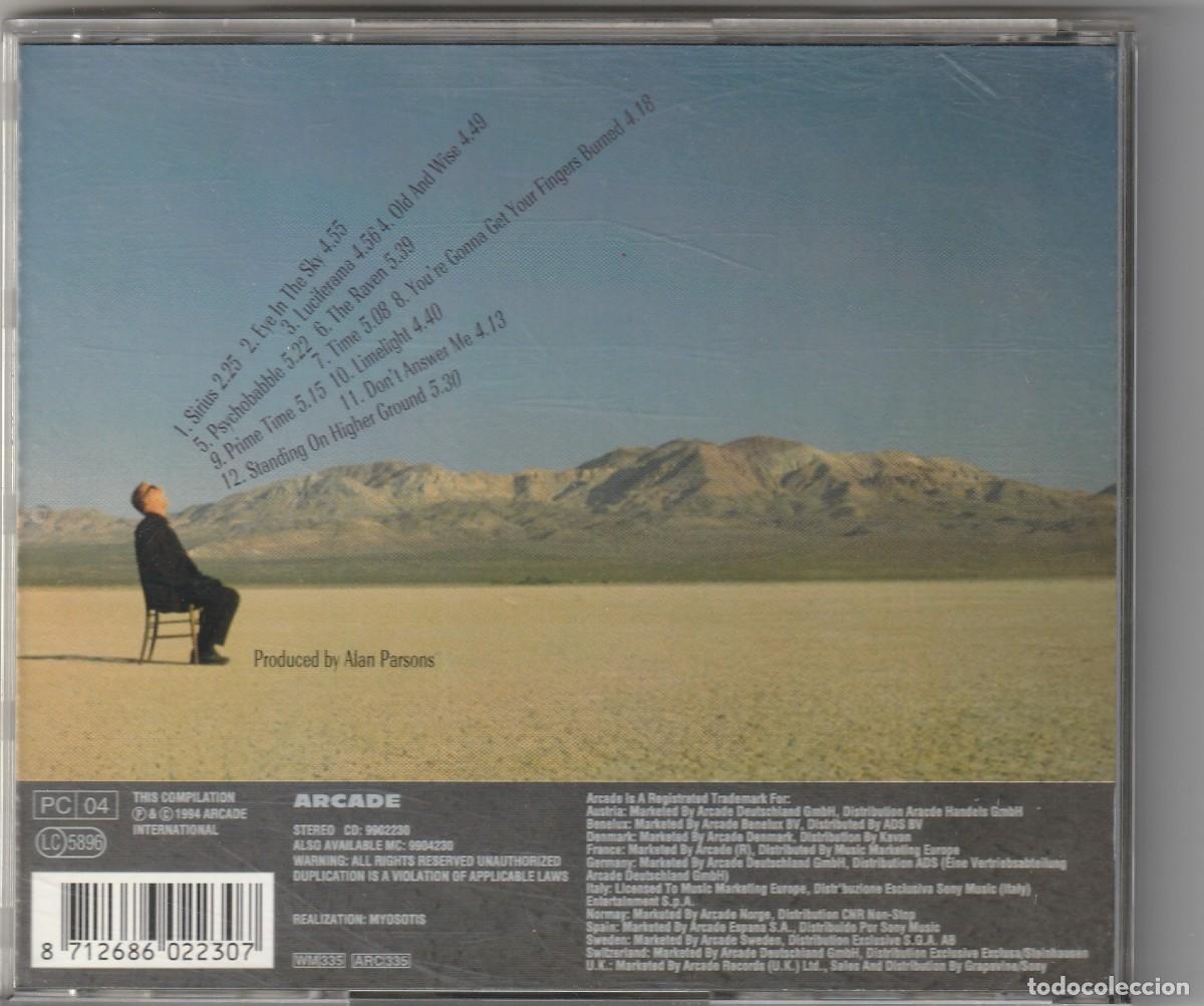 CDs de m&uacute;sica: ALAN PARSONS - LIVE (CD ARCADE 1994) - Foto 2