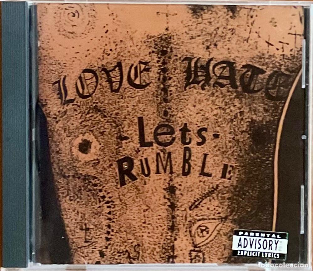 CDs de m&uacute;sica: LOVE / HATE - LET&rsquo;S RUMBLE