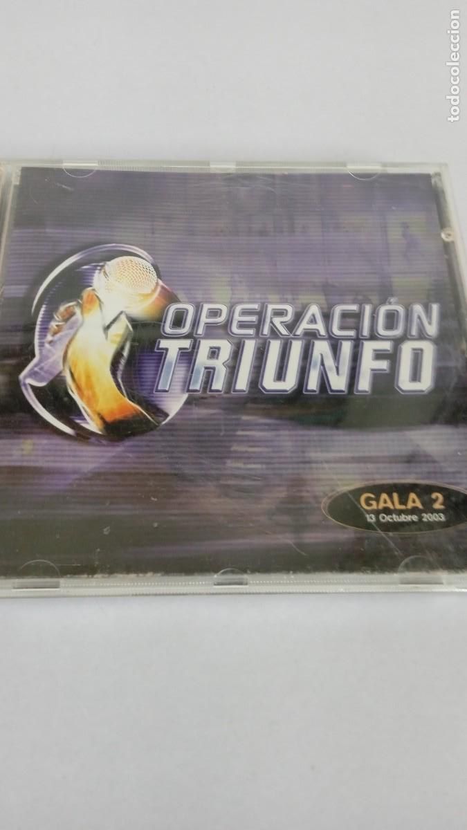 CDs de m&uacute;sica: OPERACI&Oacute;N TRIUNFO Gala 2