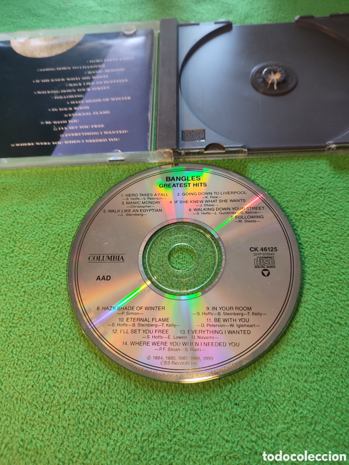 CDs de m&uacute;sica: Bangles - Greatest hits Edici&oacute;n USA - Foto 2