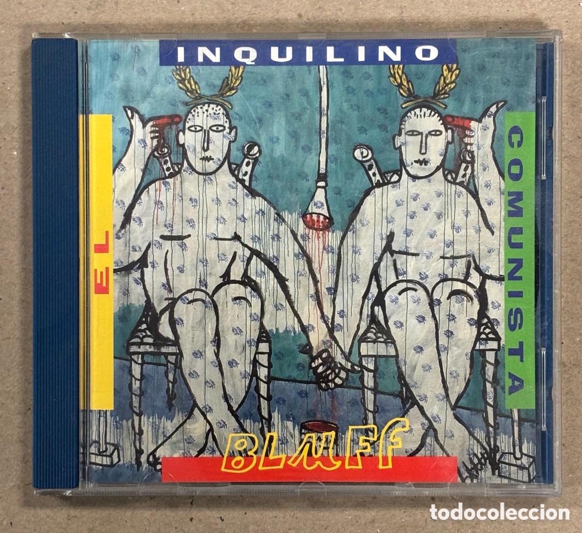 CDs de m&uacute;sica: EL INQUILINO COMUNISTA &ldquo;BLUFF&rdquo; (RADIATION RECORDS 1994). CD.BUEN ESTADO.