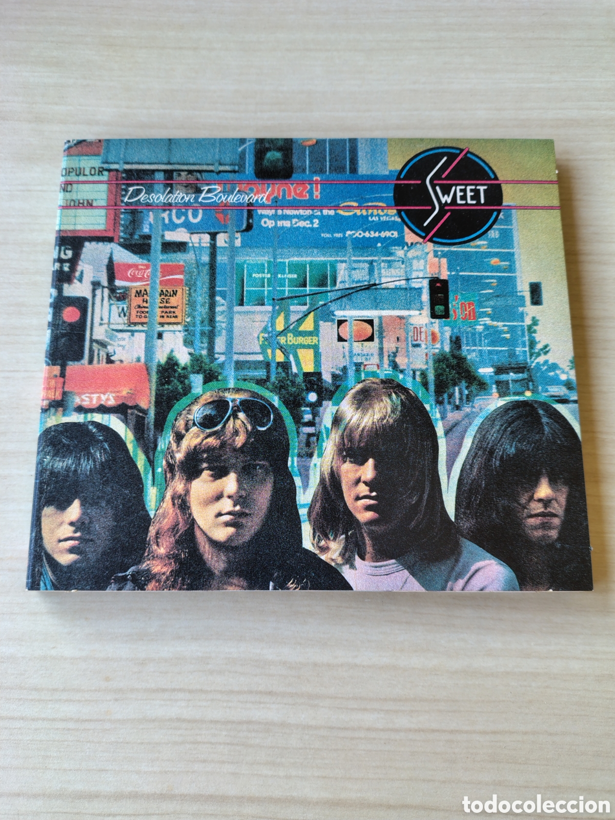 CDs de m&uacute;sica: THE SWEET Desolation Boulevard ( 1974 RCA SONY 2017 ) 7 BONUS TRACKS GLAM ROCK