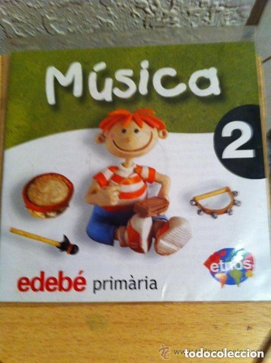CDs de m&uacute;sica: CD MUSICA 2 EDEBE PRIMARIA -ESTUCHE TIPO FUNDA PLASTICO FINO