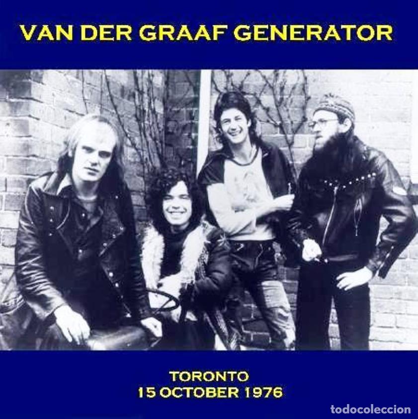 CDs de m&uacute;sica: VAN DER GRAAF GENERATOR - Massey Hall, Toronto, Canada - 15 October 1976 (2CDR)