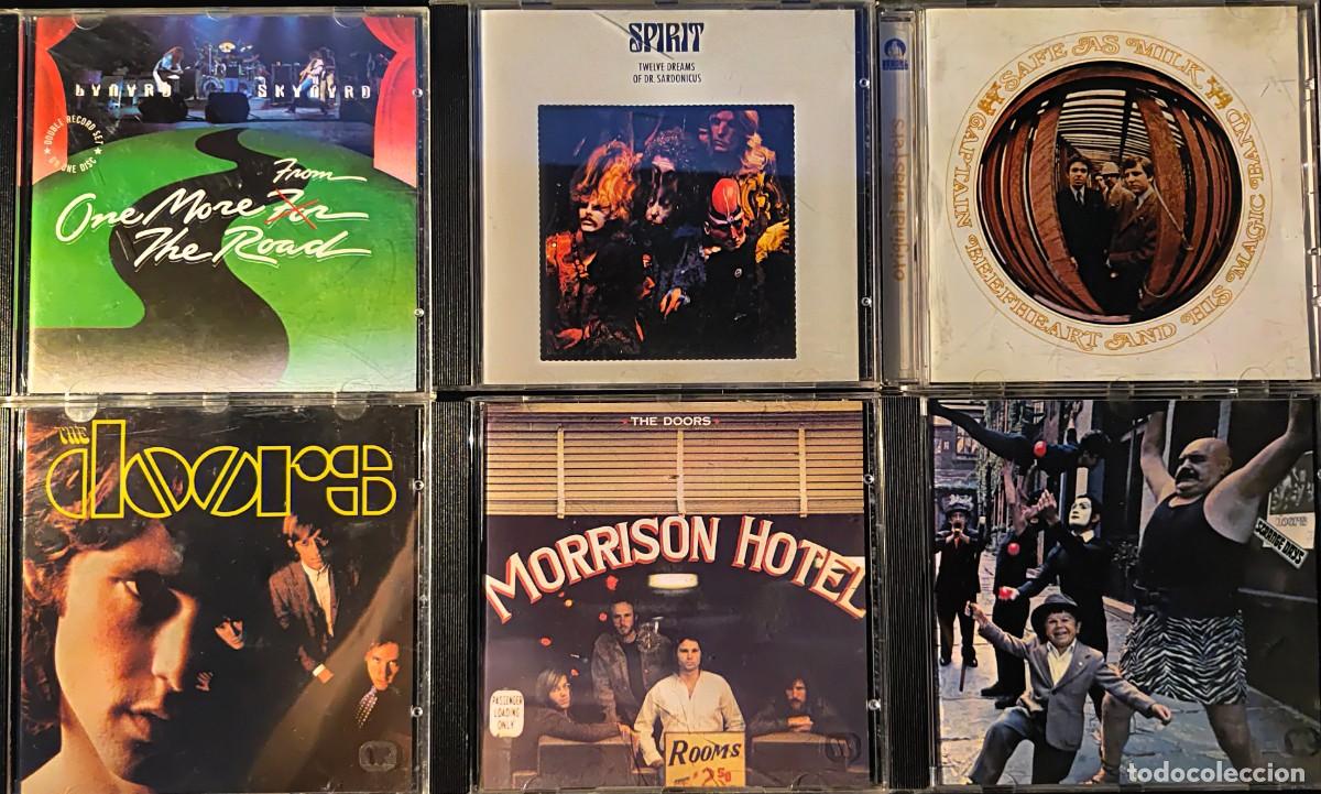 CD de M&uacute;sica: Lote 10 CD m&uacute;sica rock: The Doors, Guns 'n Roses, Jimi Hendrix, Lynyrd Skynyrd...