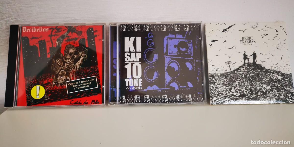 CDs de m&uacute;sica: Lote de 3 CDs ska-punk